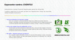 Desktop Screenshot of eventoj.hu